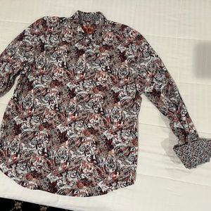 Robert Graham red and black pattern